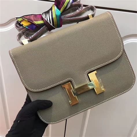 hermes constance bag grey